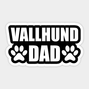 Vallhund Dad - Swedish Vallhund Dog Dad Sticker